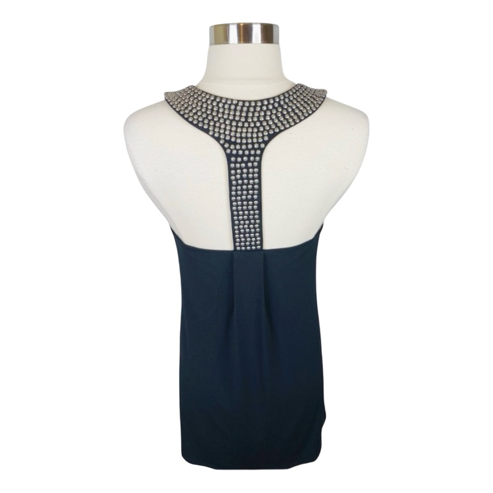 Spense Little Black Studded Mini Dress - Size 8 - Picture 4 of 5
